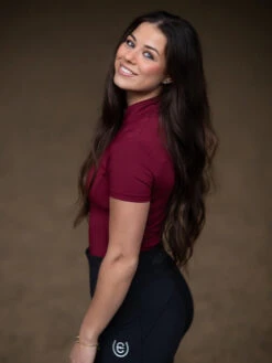 Equestrian Stockholm Ultra Thin Lightness Base Layer Bordeaux 8 Equestrian Stockholm Ultra Thin Lightness Base Layer Bordeaux -Saddle Shop bordeaux riding top ridtopp oben reiten top rijden on1