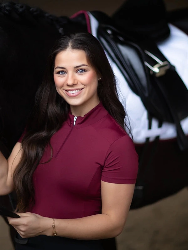 Equestrian Stockholm Ultra Thin Lightness Base Layer Bordeaux 5 Equestrian Stockholm Ultra Thin Lightness Base Layer Bordeaux - Image 5