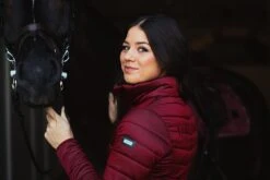 Equestrian Stockholm Light Weight Jacket Bordeaux -Saddle Shop bordeaux light weight jacket retouch 3