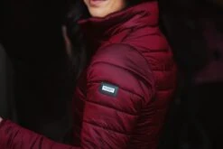 Equestrian Stockholm Light Weight Jacket Bordeaux -Saddle Shop bordeaux light weight jacket retouch 5
