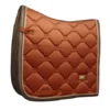 Equestrian Stockholm Dressage Saddle Pad Bronze Gold