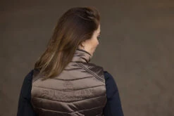 Equestrian Stockholm Vest Champagne -Saddle Shop champagne equestrian vest ridvast reiterweste bodywarmer on2