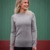 Fager Charlie Cashmere & Merino Wool Sweater Ash Grey