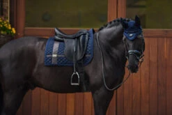 Equestrian Stockholm Dressage Saddle Pad Navy No Boundaries -Saddle Shop dressage saddle pad leather deluxe 2