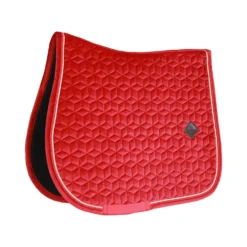 Kentucky Velvet Jump Saddle Pad Red