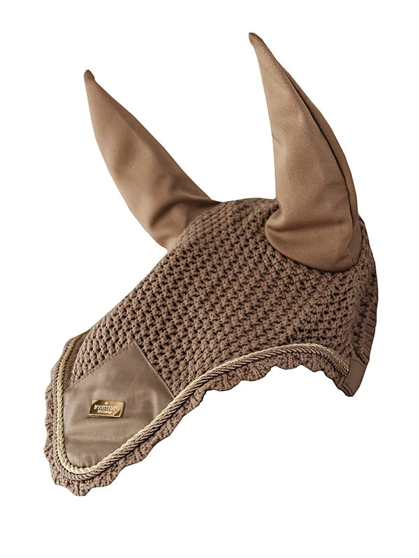Equestrian Stockholm Ear Bonnet Champagne 1 Equestrian Stockholm Ear Bonnet Champagne