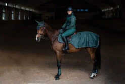 Equestrian Stockholm Exercise Rug Sycamore Green -Saddle Shop eee