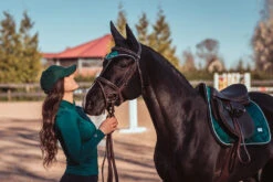 Equestrian Stockholm Cotton Cap Emerald -Saddle Shop emerald cap equestrian stockholm 3