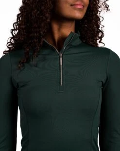 Fager Emma Long Sleeve Base Layer Green -Saddle Shop emma green longDSC 5448 Redigera 1920x2400 1