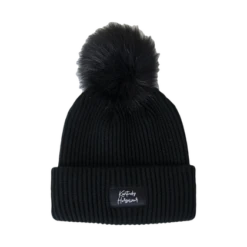 Kentucky Beanie Pompom Black