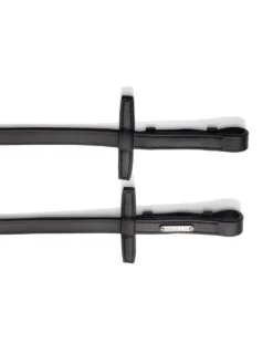 Utzon Equestrian Flat Leather Reins - Web