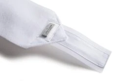 Equestrian Stockholm Bandages White Perfection Silver -Saddle Shop fleece bandages white silver 2