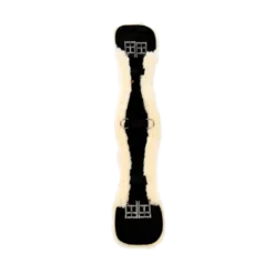 Kentucky Horsewear Sheepskin Short Girth Black/Natural -Saddle Shop ggg