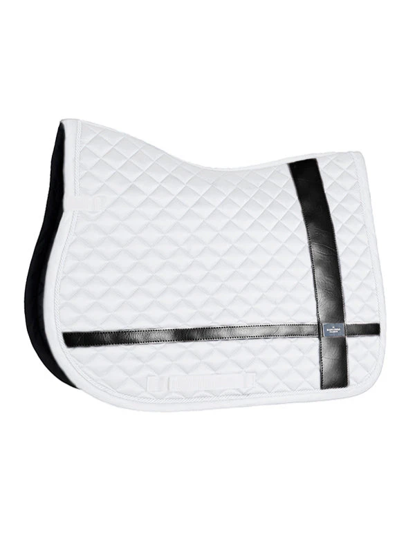 Equestrian Stockholm Jump Saddle Pad No Boundaries White 1 Equestrian Stockholm Jump Saddle Pad No Boundaries White
