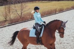 Equestrian Stockholm Vision Base Layer Ice Blue -Saddle Shop ice blue vision top equestrian stockholm 2