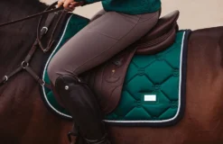 Equestrian Stockholm Jump Saddle Pad Emerald -Saddle Shop image 16b7b6fe ffb7 460e 9cd2 c21370c000f1