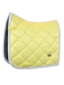 Equestrian Stockholm Dressage Saddle Pad Soft Lemon
