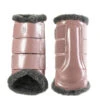 Equestrian Stockholm Fleece Brushing Boots Pink