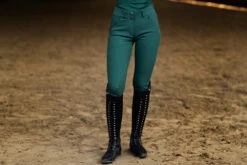 Equestrian Stockholm Elite Jump Breeches Sycamore Green -Saddle Shop jjj