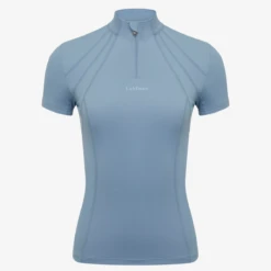 LeMieux Mia Mesh Short Sleeve Base Layer Denim