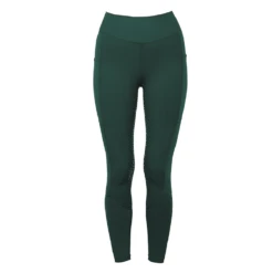 Equestrian Stockholm Movement Dressage Riding Tights Sycamore Green -Saddle Shop lemieux 32