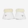 LeMieux Fleece Over Reach Boots White/Natural