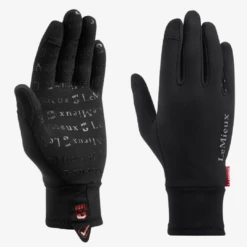 LeMieux Pro Touch Polar Grip Gloves Black