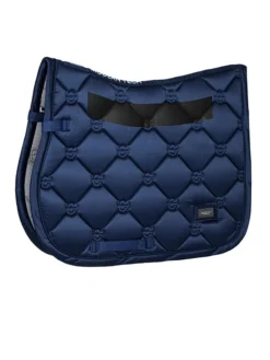 Equestrian Stockholm Jump Saddle Pad Modern Tech Navy