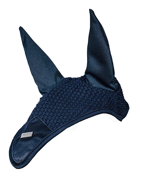 Equestrian Stockholm Ear Bonnet Modern Tech Navy 1 Equestrian Stockholm Ear Bonnet Modern Tech Navy
