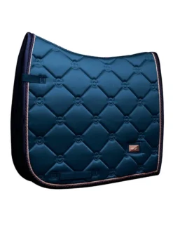 Equestrian Stockholm Dressage Saddle Pad Monaco Blue