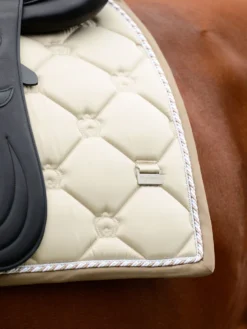 PS Of Sweden Monogram Dressage Saddle Pad Sand -Saddle Shop monogram SAND pad with beige binding 2000x 437f0296 2055 4c18 bd80 a36408c2bdf7