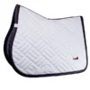 Equestrian Stockholm Modern Jump Saddle Pad White Moonless Night