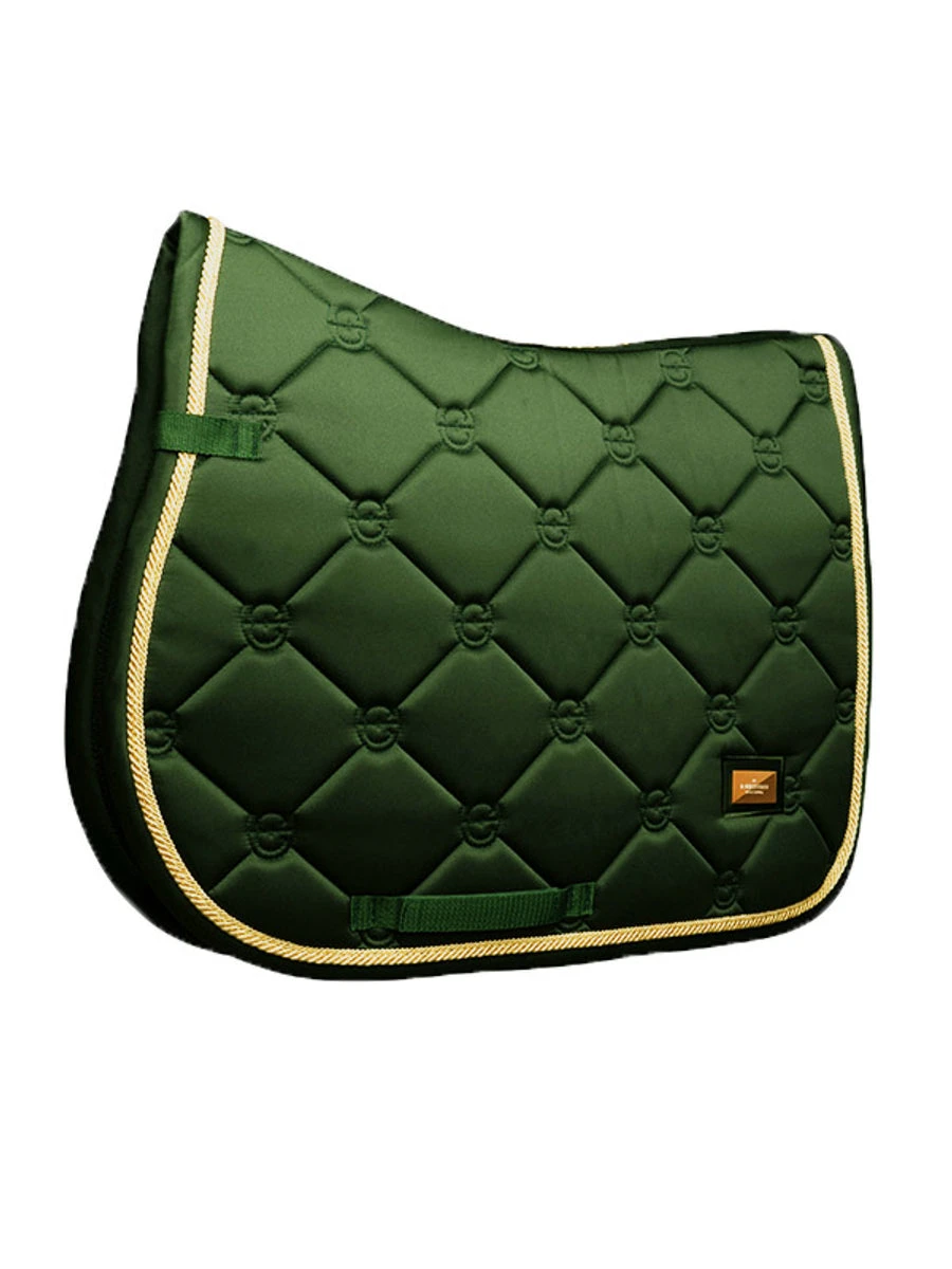 Equestrian Stockholm Jump Saddle Pad Forest Green 1 Equestrian Stockholm Jump Saddle Pad Forest Green