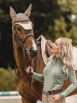 PS Of Sweden Pole Jump Saddle Pad Sand -Saddle Shop thymealessandraandpolesand c37e09fa 30fd 4503 a1cc 6bac29a799d5