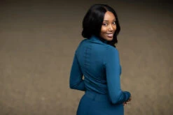 Equestrian Stockholm Vision Base Layer Blue Meadow -Saddle Shop vvvblue meadow riding top ridtopp oben reiten top rijden on1 2